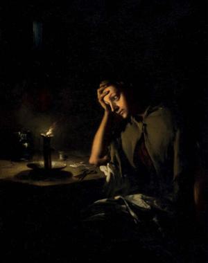 Painting by William Daniels