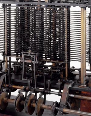 A picture of the Analytical Engine