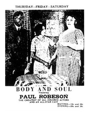film poster for Body and Soul