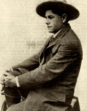 a photograph portrait of James Young Deer