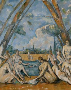 Paul Cézanne’s 1906 Les Grandes Baigneuses