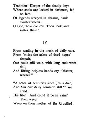 Fourth stanza in Truesdell Peom 