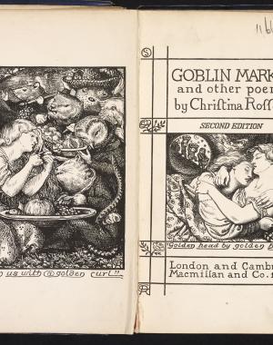 Goblin Market and other Poems. With two designs by D. G. Rossetti