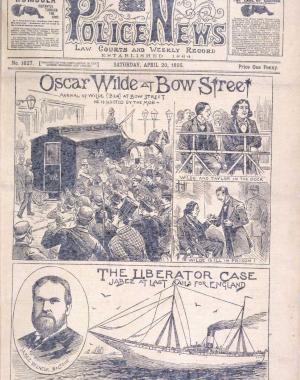 "Oscar Wilde at Bow Street"