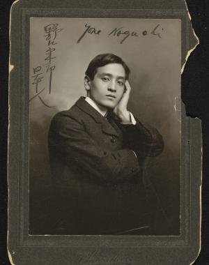 photograph portrait of Yone Noguchi