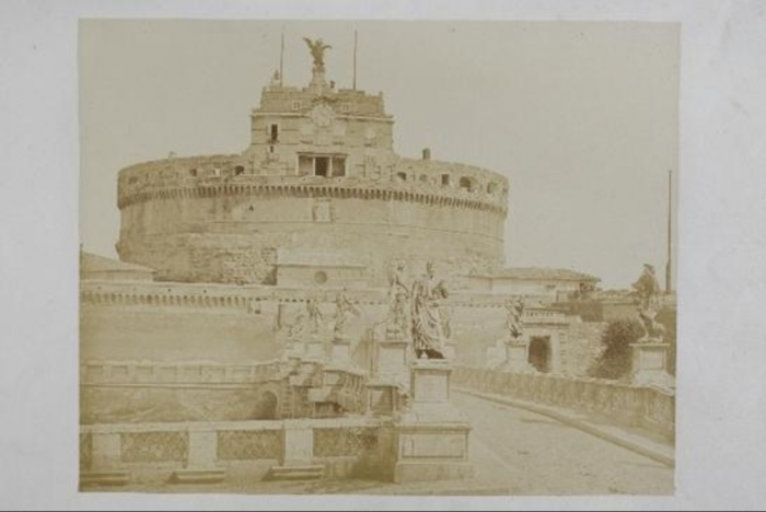 "The Castel and Bridge of St. Angelo," Rome