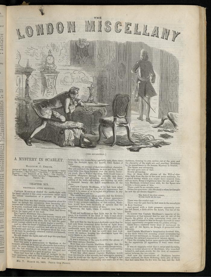 "The Apparition." The London Miscellany 7 (24 Mar 1866), 97