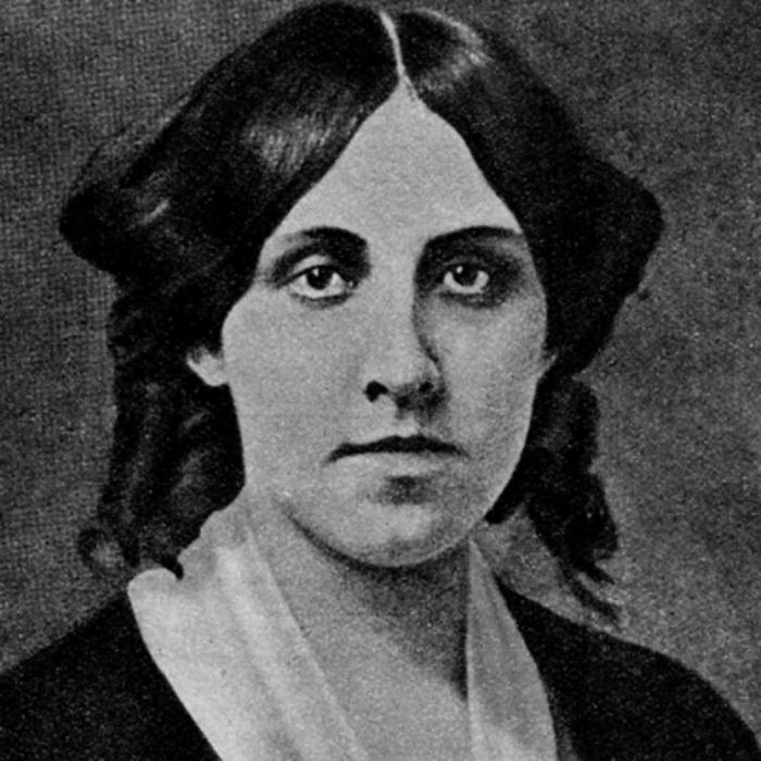 Louisa May Alcott at 20 years old 