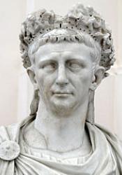 A bust of the Emperor Claudius