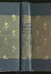 Binding of Ballads and Sonnets (1881)