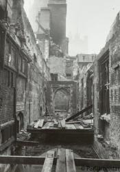 The damage at the Palace of Westminster