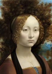 Portrait of Ginevra de' Benci by Leonardo da Vinci