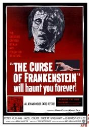 Movie poster for The Curse of Frankenstein (1957)