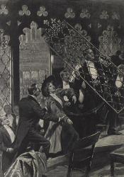 Illustration of The Grille Protest from the Parliament database. 