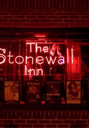 Image of the Stonewall Inn's front window