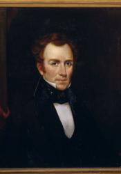 Edward Dickinson, 1840. Portrait by O.A. Bullard