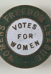 A campaign for Women's suffrage and sexual equality by the Women's Freedom League.  