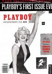 Image of the first Playboy Issue