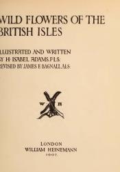 Wild Flowers of the British Isles Title Page