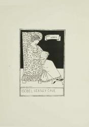 Bookplate for Isobel Cave by Georgie Gaskin