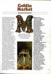 scan of first page of Goblin Market feature in Playboy Magazine