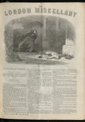 "The King's Victim." The London Miscellany 12 (28 April 1866), 177