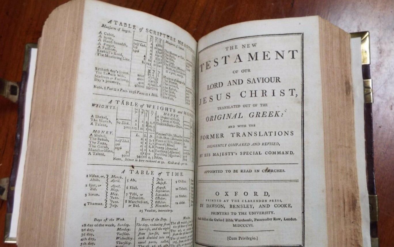 Personal Bible of Thomas Scott