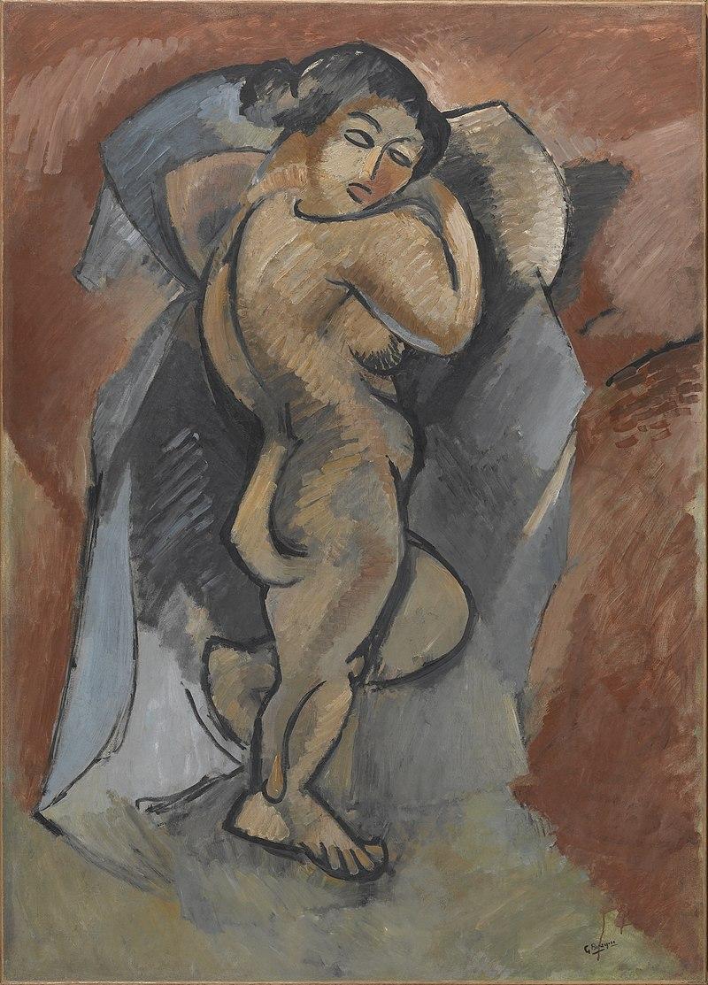Georges Braque 1908's Le Grand Nu