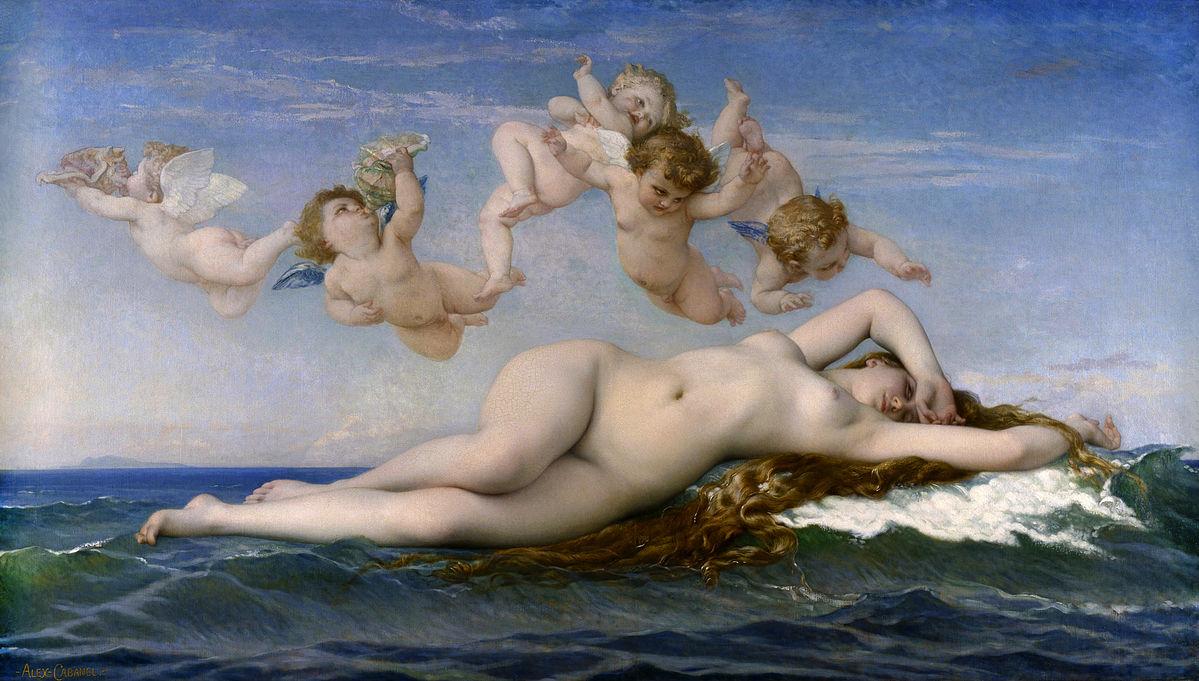The Birth of Venus.1863. Alexandre Cabanel
