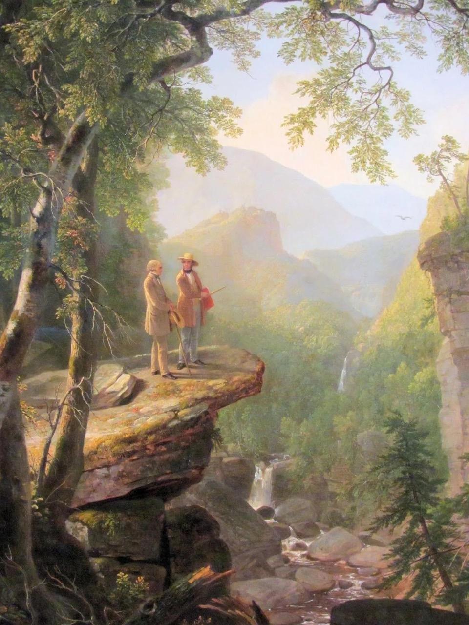 Kindred Spirits painting by Asher Brown 