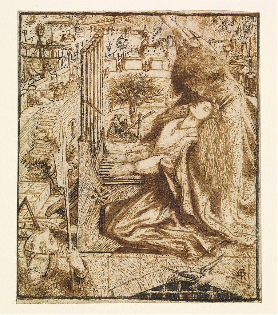 Dante Gabriel Rossetti, St. Cecilia (1856-1857)
