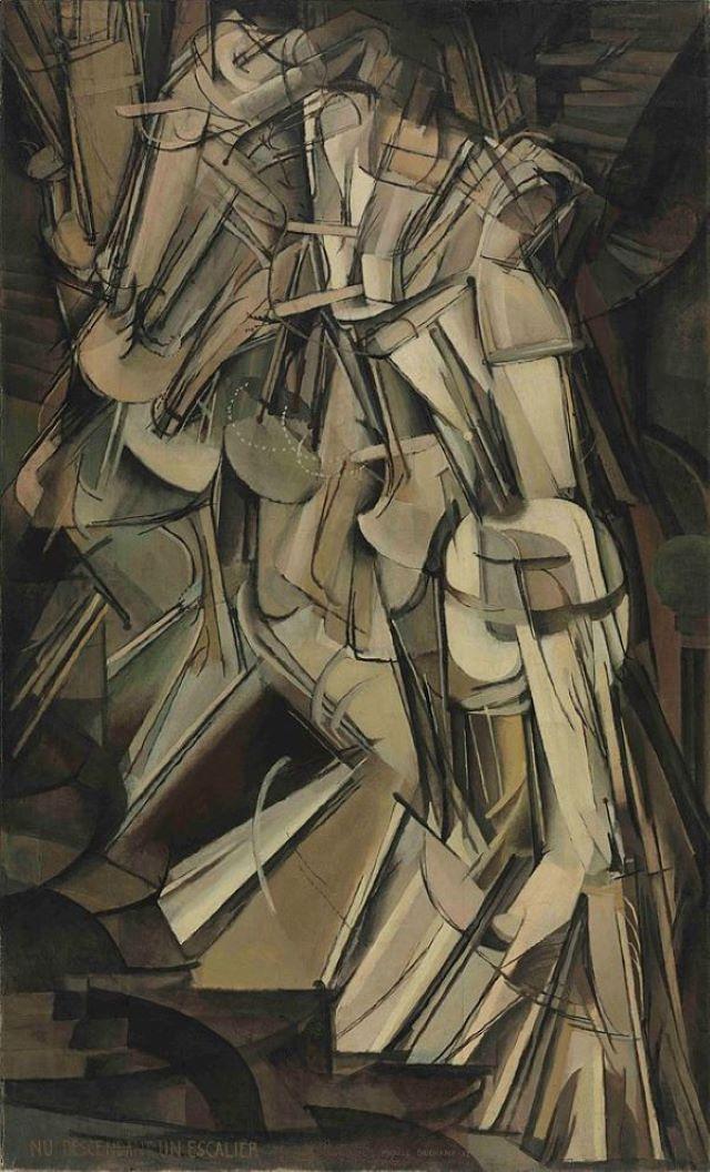 Marcel Duchamp's 1912 Nude Descending a Staircase, No. 2