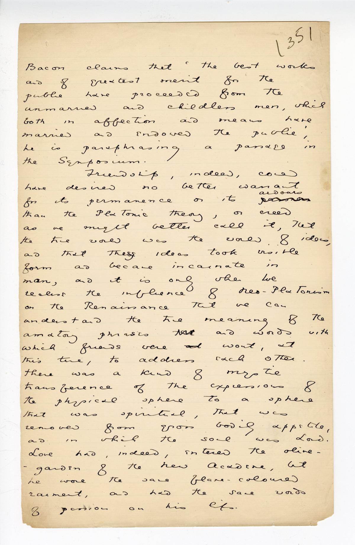 Folio 35 is a handwritten notebook page with no cutouts. 