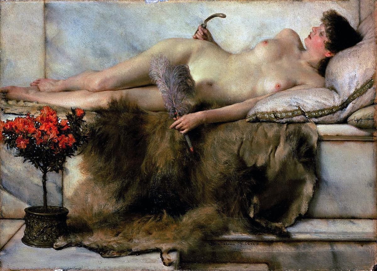 Lawrence Alma-Tadema's 1881 The Tepidarium