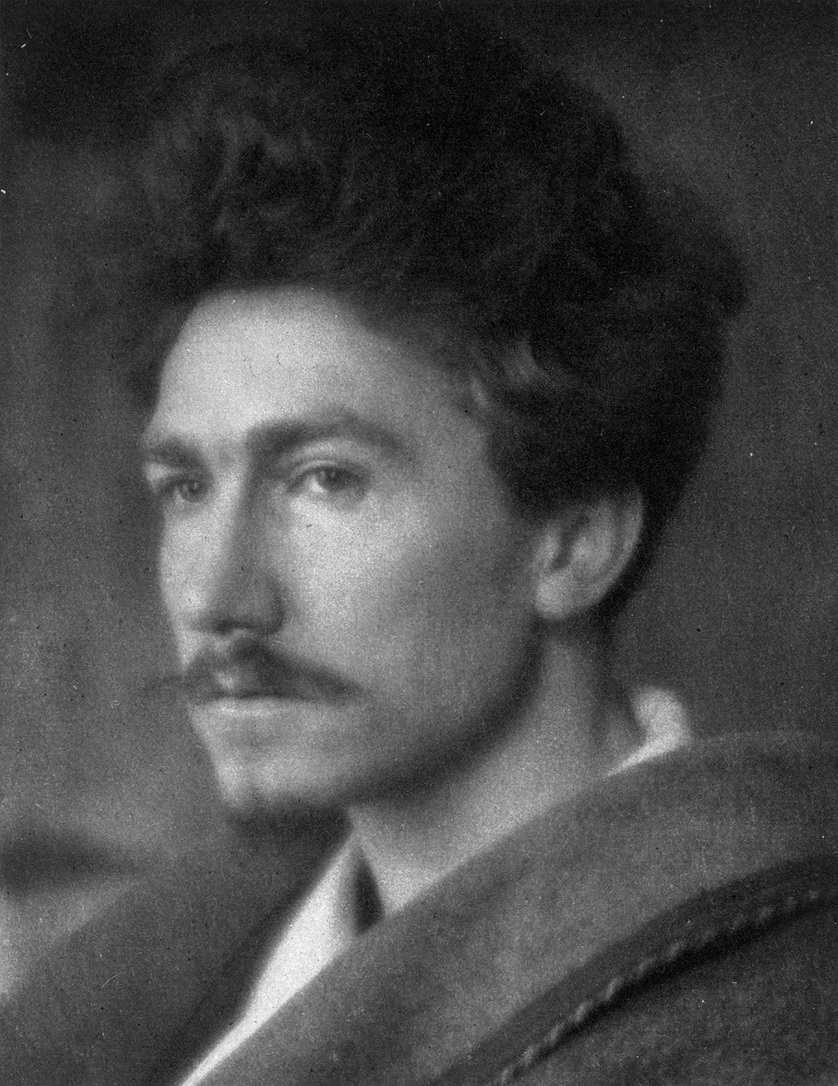 Ezra Pound in 1913 at age 28