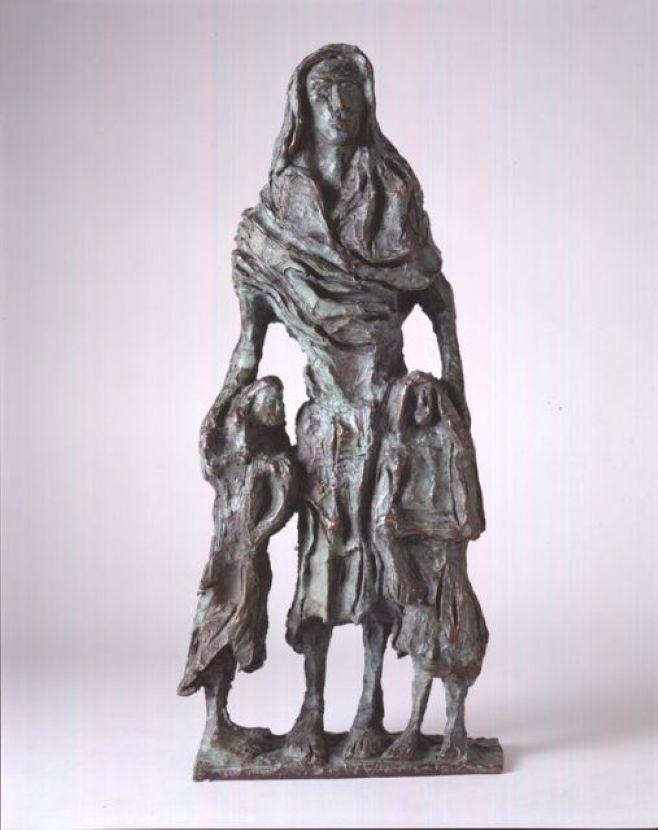 Famine Mother and Children by John Behan