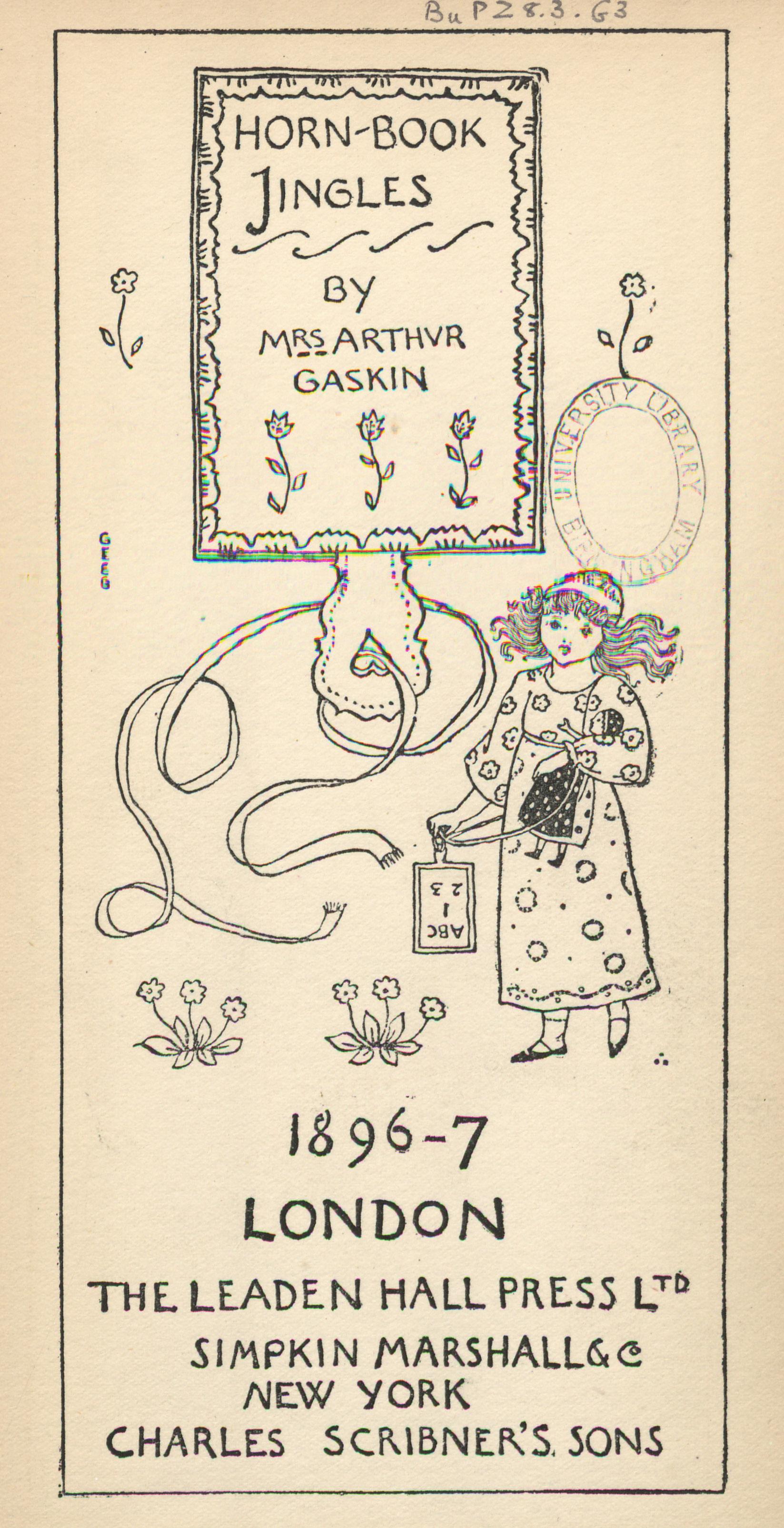 Horn Book Jingles by Georgie Gaskin