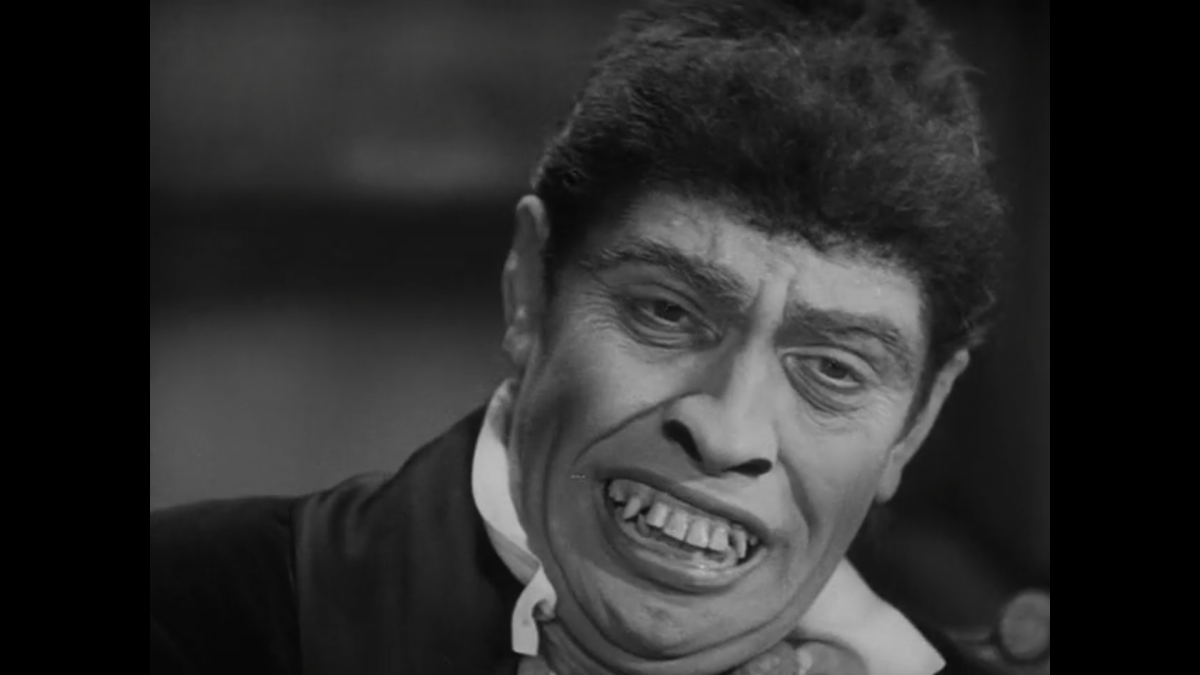 Close up of Hyde's face from Mamoulian film. Time Stamp 35:56