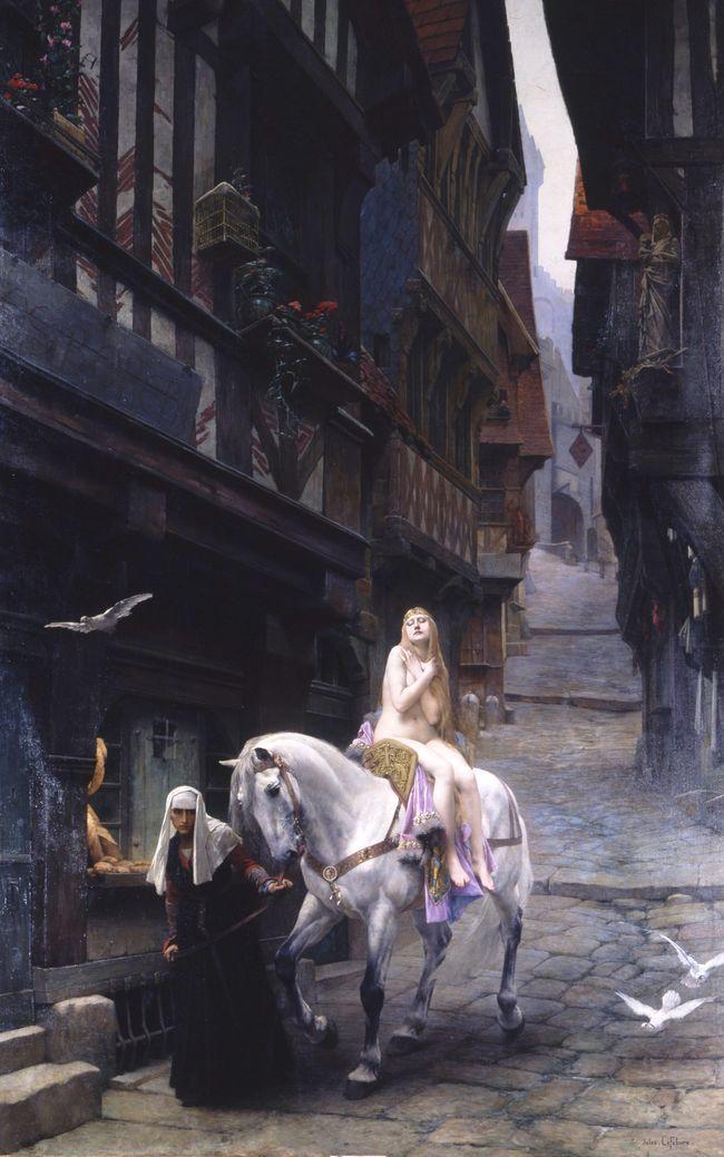 Jules Lefebvre, 1891, Lady Godiva.