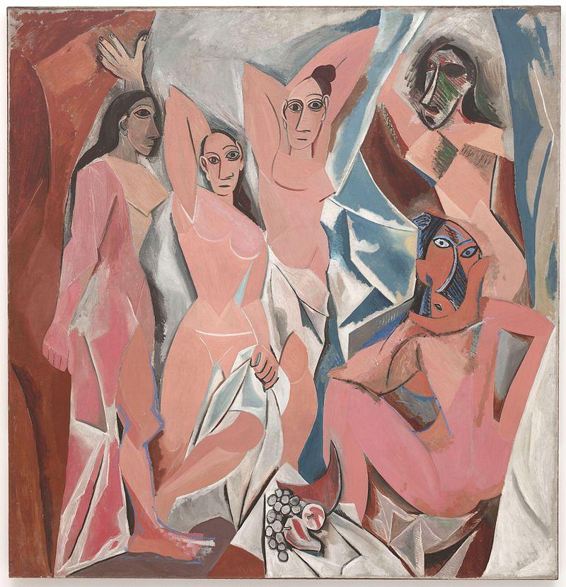 Pablo Picasso 1907 Les Demoiselles d'Avignon
