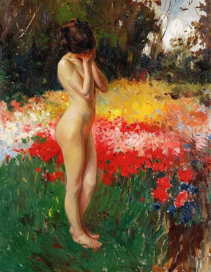 Marian Slugocki- Przebudzenie. Wiosna 1908