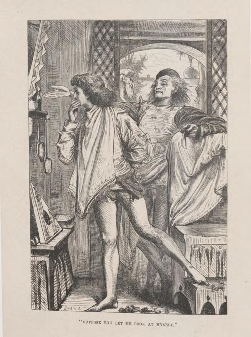 Full Plate Illustration: "Suppose you let me look at myself"