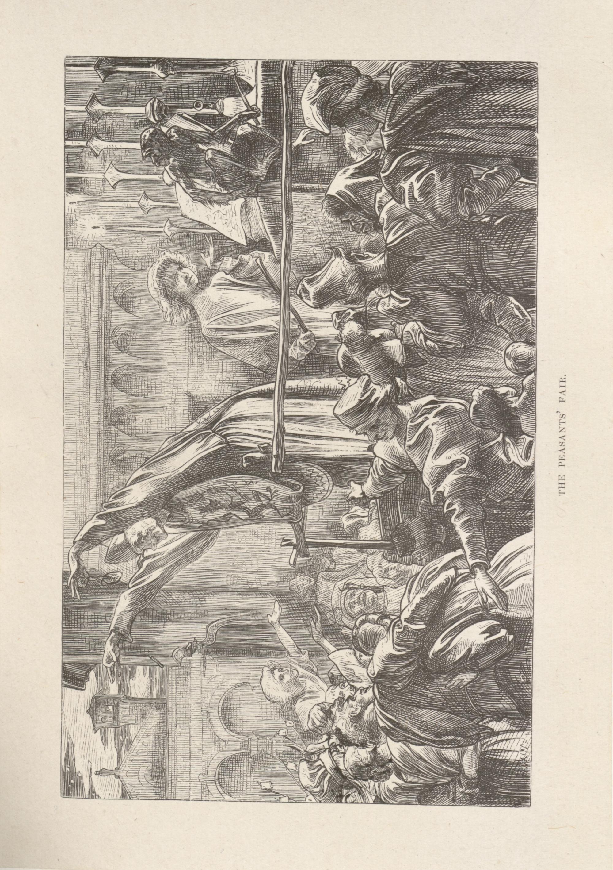 Full Plate Illustration of The Peasants' Fair, pg. 195