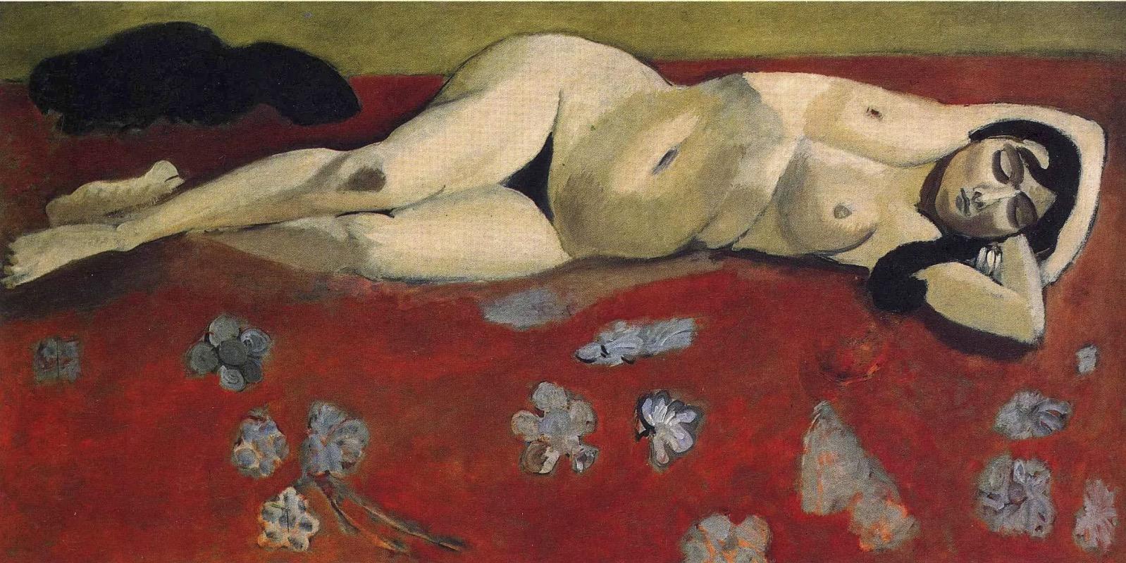 Henri Matisse 1917 Reclining Nude Woman.