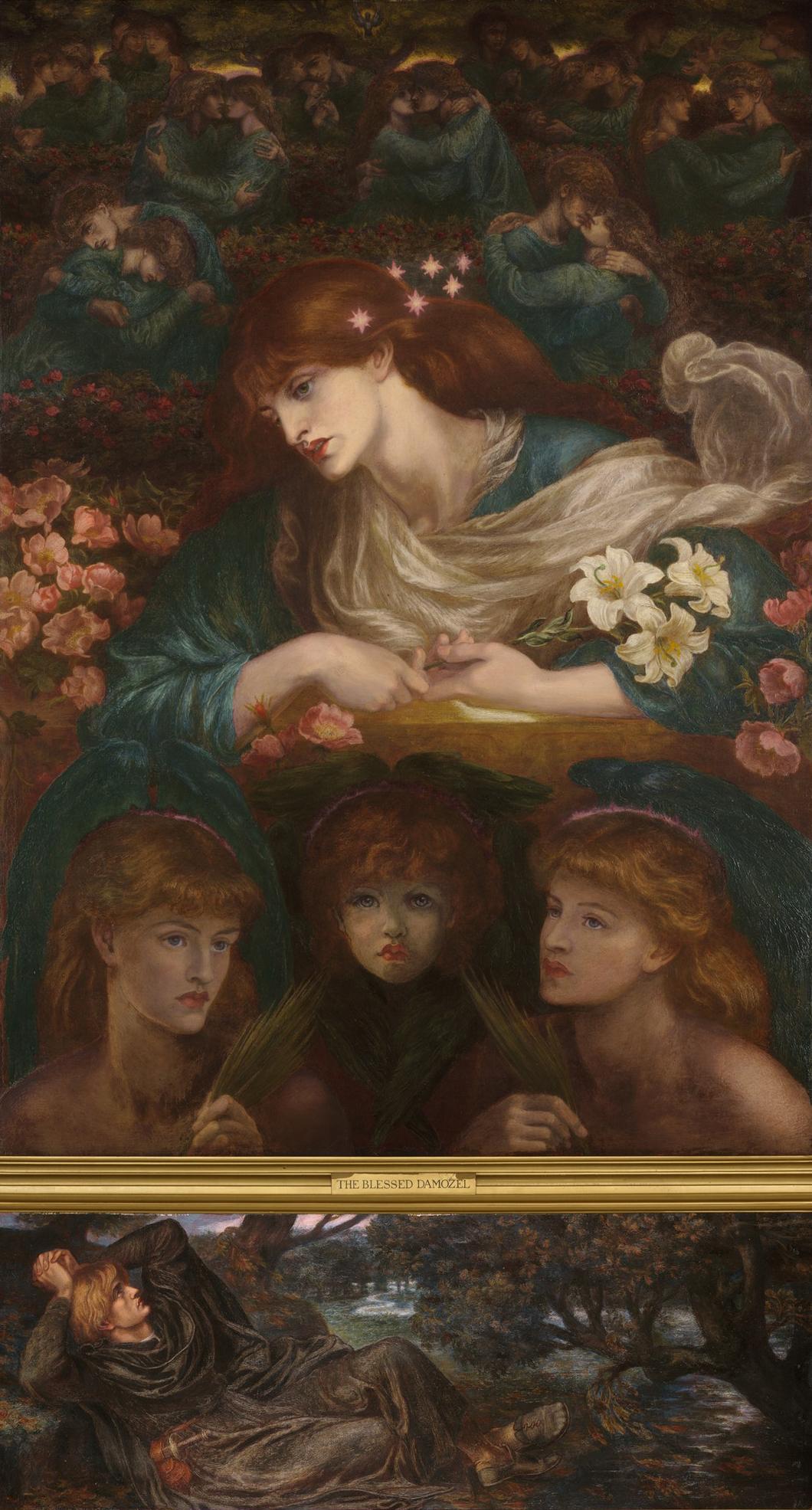 Rossetti, Dante Gabriel. The Blessed Damozel. 1878.