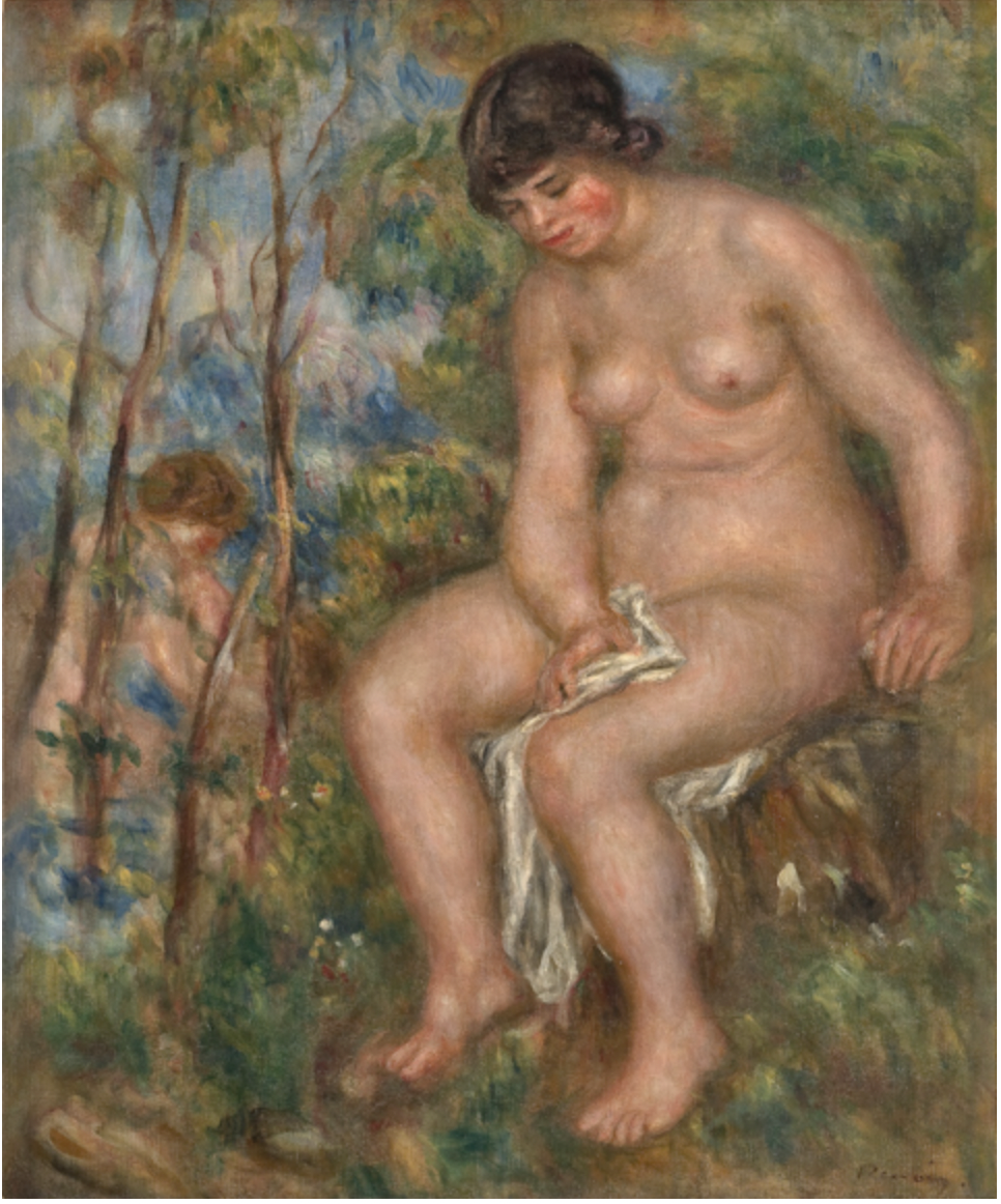 Pierra-Auguste Renoir's 1910 "Renoir's Nude"
