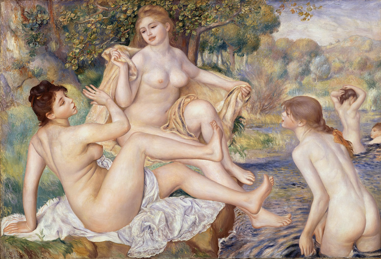 Pierre-Auguste Renoir 1884-1887 The Large Bathers