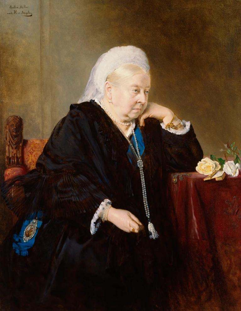 A Queen in Mourning "Queen Victoria"