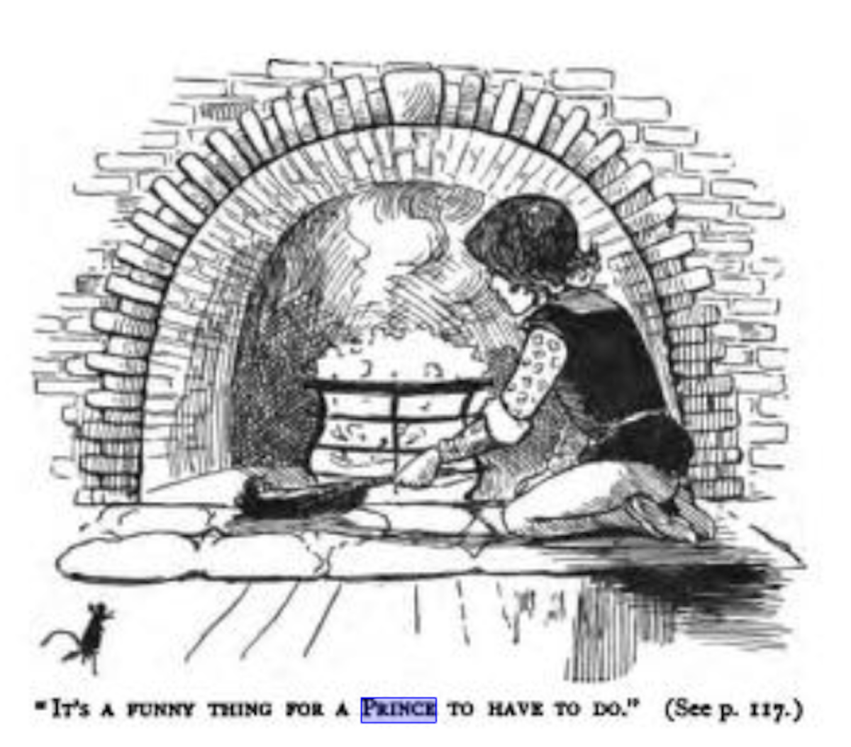 Prince Dolor Caring for Himself