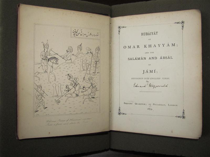 Title page and frontispiece of 1879 Edition
